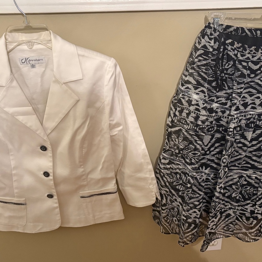 Spring skirt set
